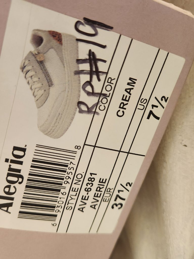 Alegria "Averie" Platform Sneakers. Nib. Size 7.5 — image 6 of 8